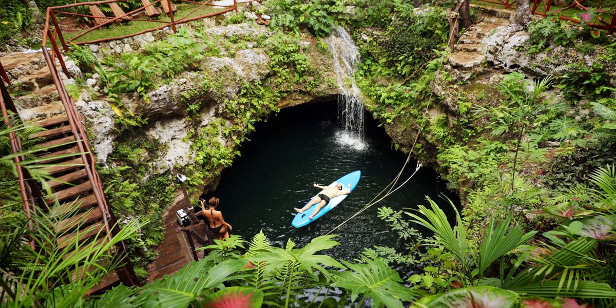 1200 x 600 private cenote